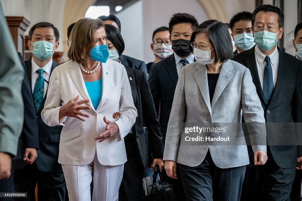US House Speaker Pelosi Visits Taiwan