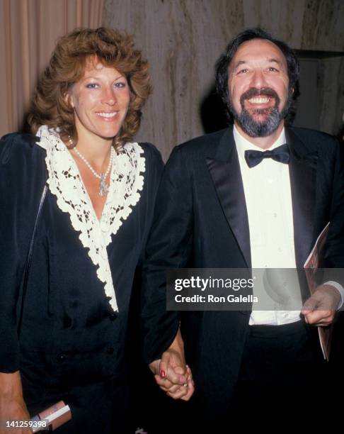 Holly Holmberg and James L Brooks at the 40th Annual Writers Guild of America Awards, Beverly Hilton Hotel, Beverly Hills.