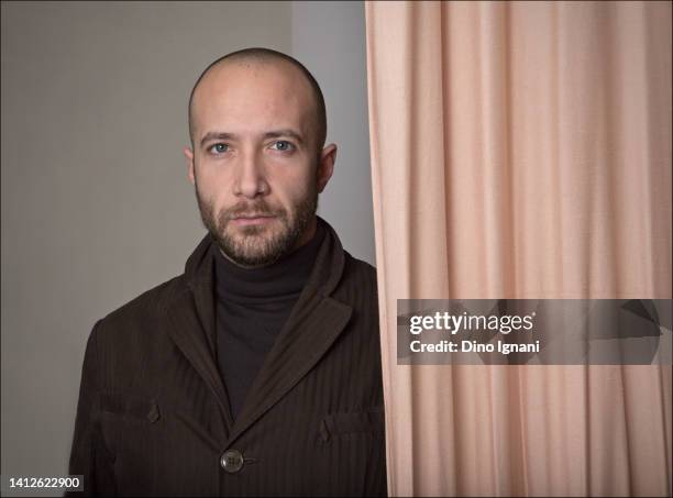 Italian poet, visual artist Fabio Orecchini , Roma, Italy, 5th December 2011.