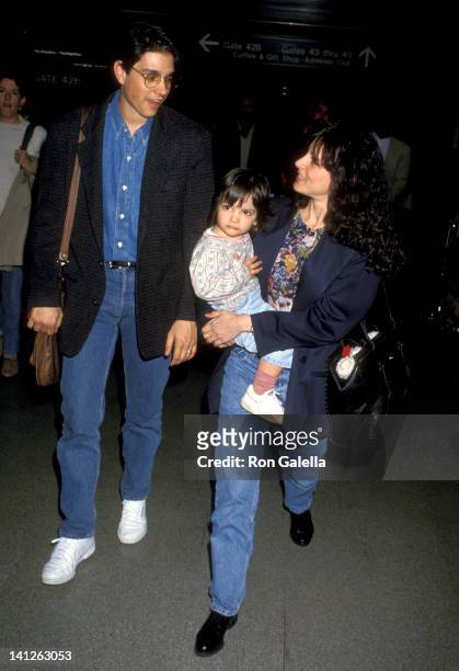 Ralph Macchio, Phyllis Fierro, and daughter Julia Macchio at the Ralph Macchio, Phyllis Fierro, and daughter Julia Macchio at Los Angeles...