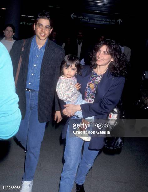 Ralph Macchio, Phyllis Fierro, and daughter Julia Macchio at the Ralph Macchio, Phyllis Fierro, and daughter Julia Macchio at Los Angeles...