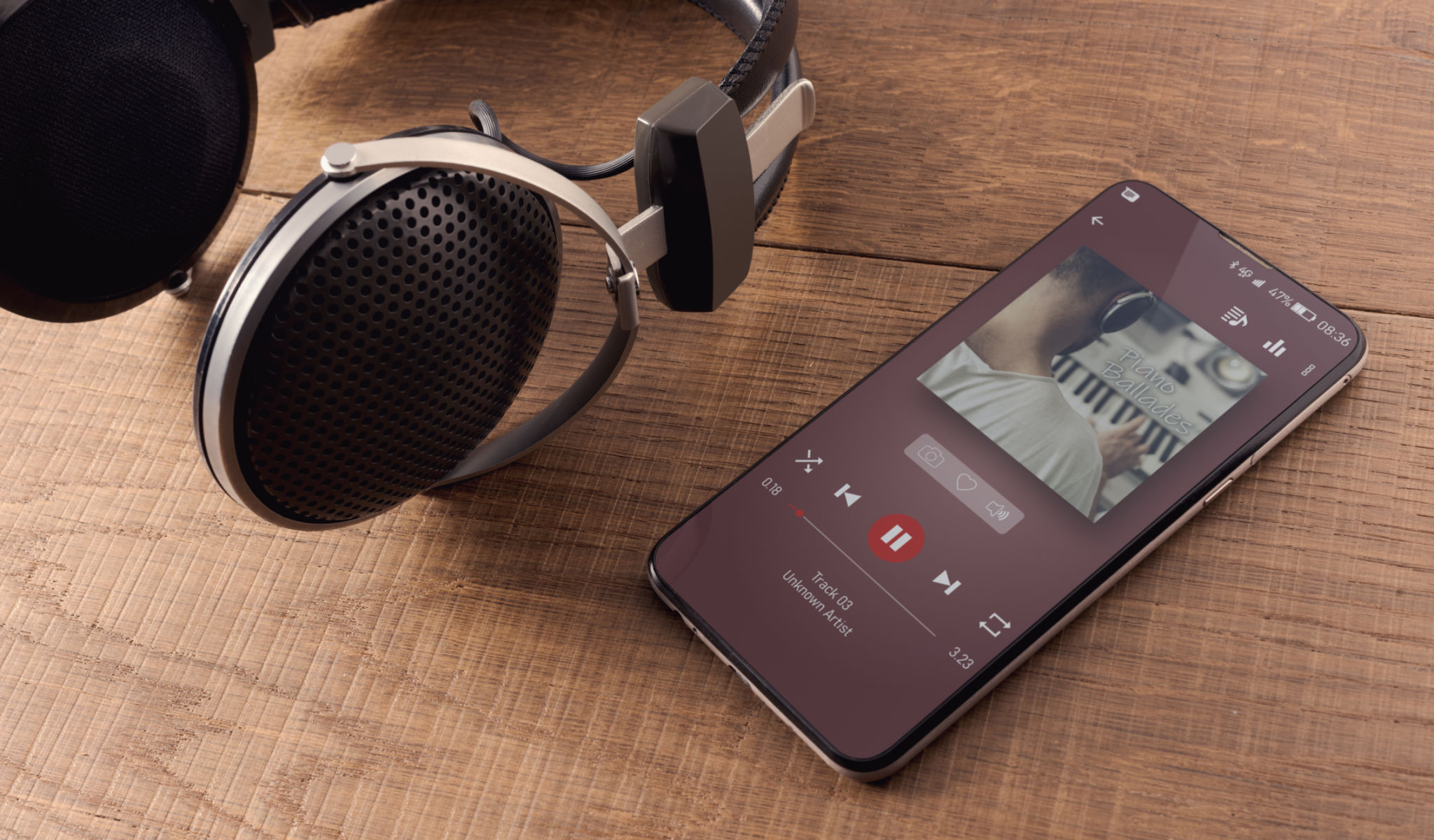 streaming music