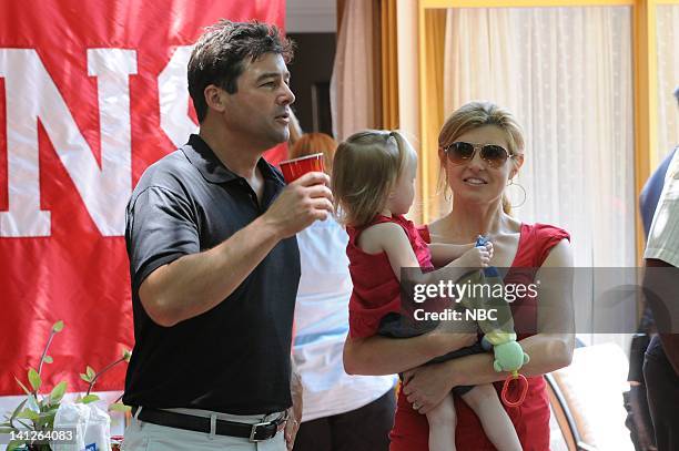 Perfect Record" Episode 507 -- Pictured: Kyle Chandler as Coach Eric Taylor, Madilyn Elizabeth Landry as Gracie Taylor, Connie Britton as Tami Taylor...