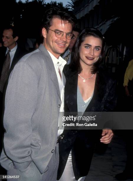 Wallace Kurth and Rena Sofer at the ABC Affiliates Party, Century Plaza Hotel, Los Angeles.