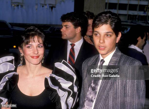 Ralph Macchio and Phyllis Fierro at the Premiere of 'Lawrence of Arabia' Restored Version, Century Plaza Cinema, Century City.
