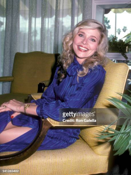 Priscilla Barnes at the Three's Company Press Luncheon, Beverly Hills Hotel, Beverly Hills.