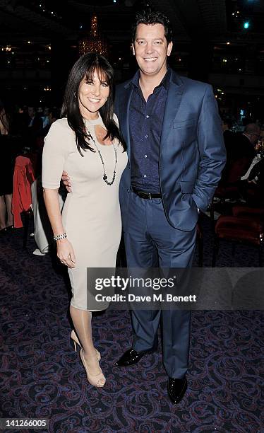 Linda Lusardi attends the TRIC Television and Radio Industries Club Awards at The Grosvenor House Hotel on March 13, 2012 in London, England.