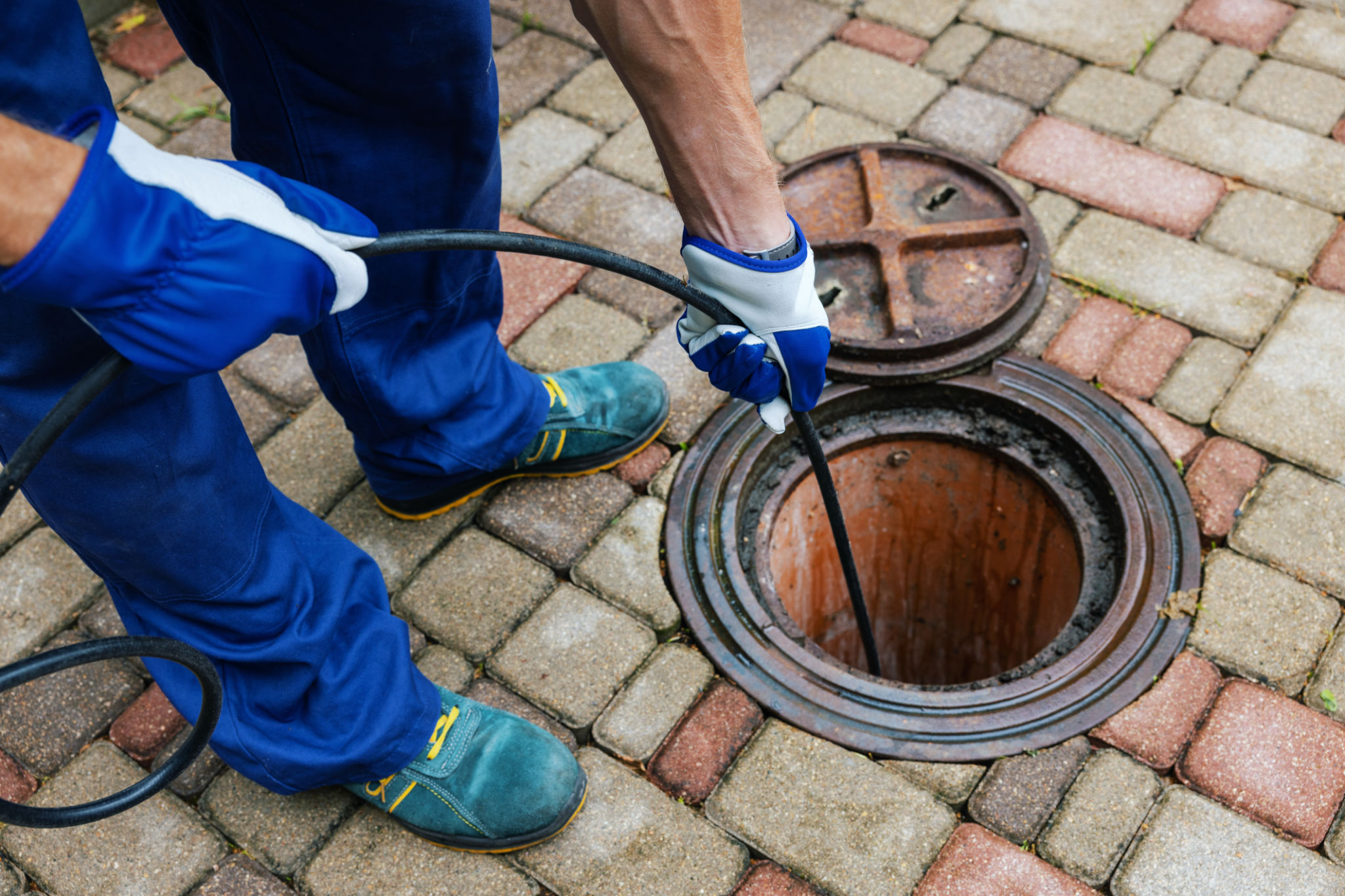 cleaning pipes
