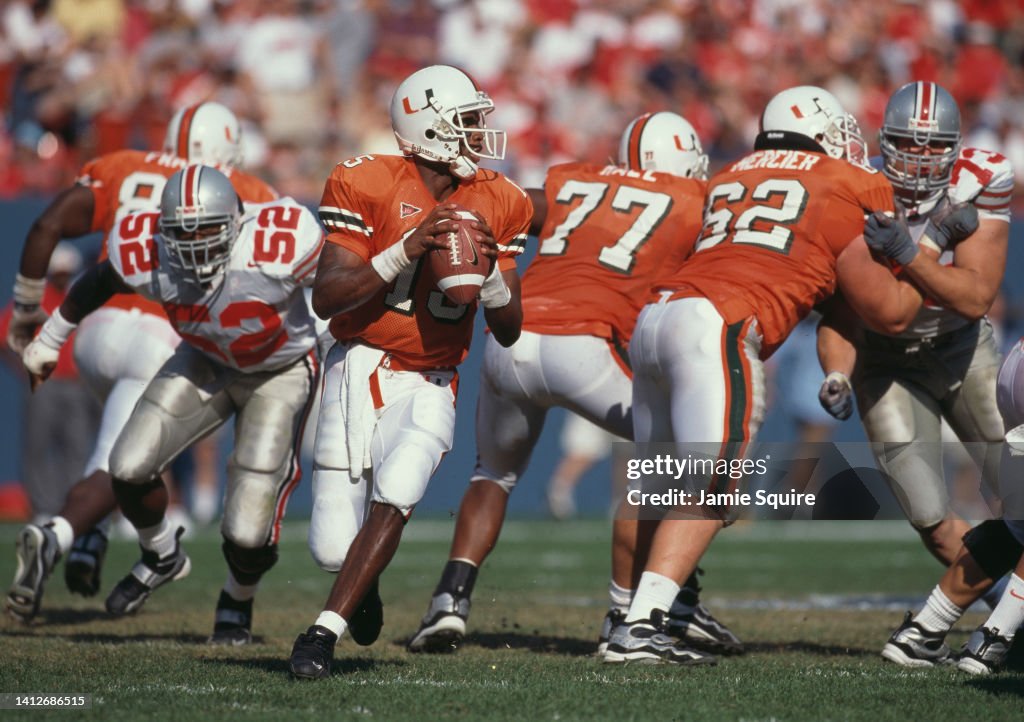 Ohio State Buckeyes vs University of Miami Hurricanes