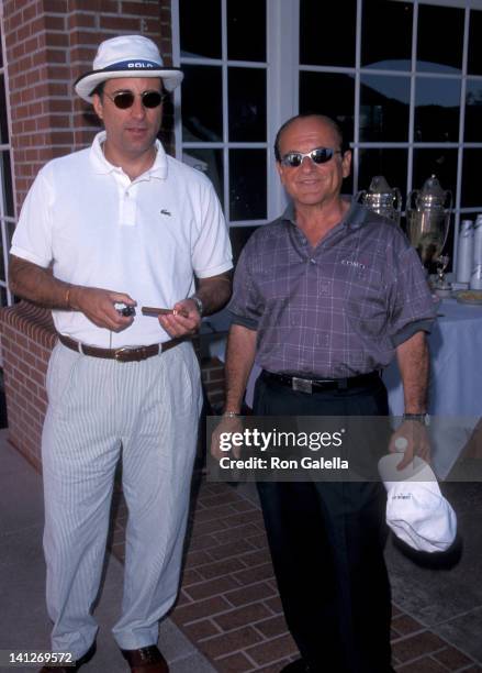 Andy Garcia and Joe Pesci at the Casey Lee Ball Classic Charity Golf Tournament, Sherwood Country Club, Thousand Oaks.