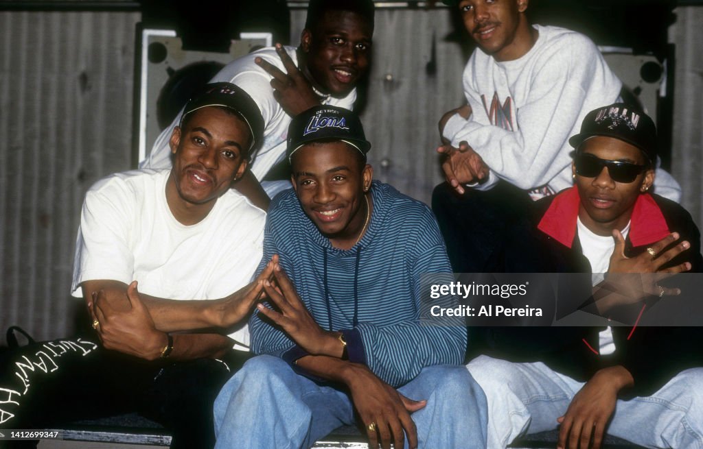 High Five R&b R & B quintet Hi-Five appear in a portrait taken on May 17, 1991 in ...