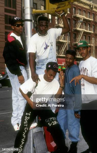 High Five R&b R & B quintet Hi-Five appear in a portrait taken on May 17, 1991 in ...