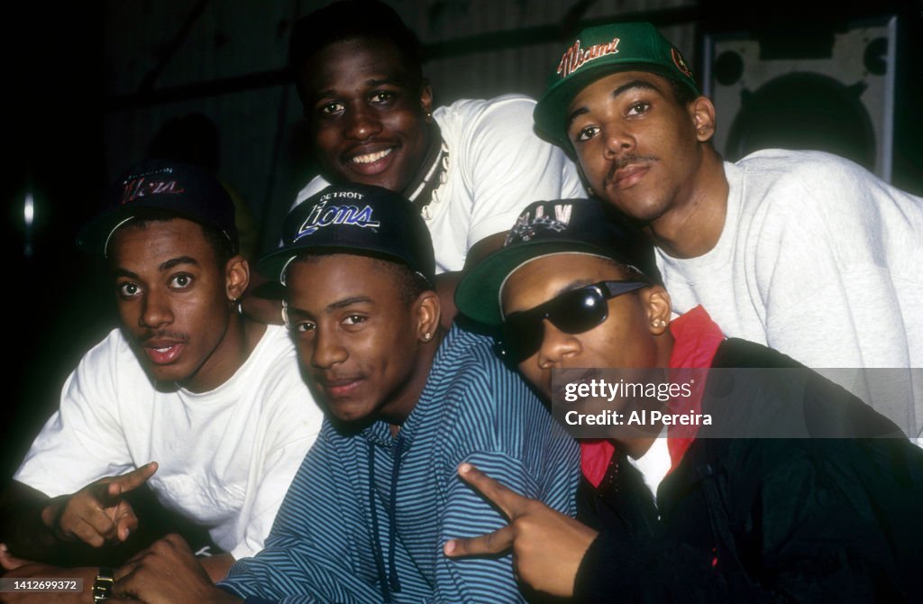 High Five R&b R & B quintet Hi-Five appear in a portrait taken on May 17, 1991 in ...