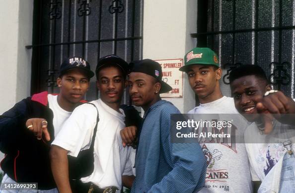 High Five R&b R & B quintet Hi-Five appear in a portrait taken on May 17, 1991 in ...