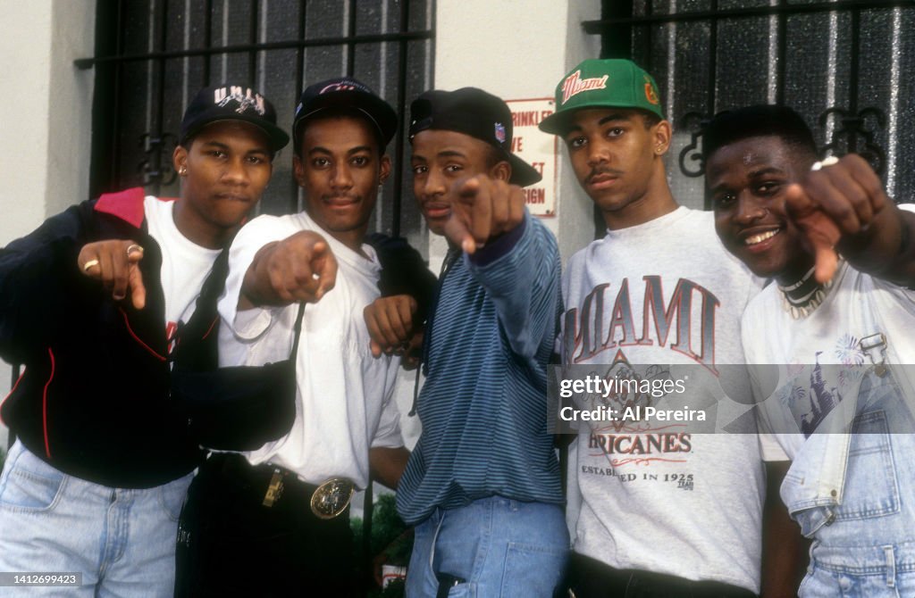 High Five Ralph R & B quintet Hi-Five appear in a portrait taken on May 17, 1991 in ...