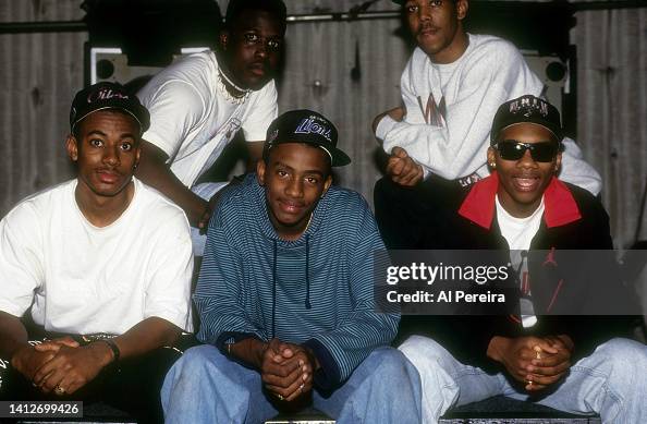 High Five R&b R & B quintet Hi-Five appear in a portrait taken on May 17, 1991 in ...