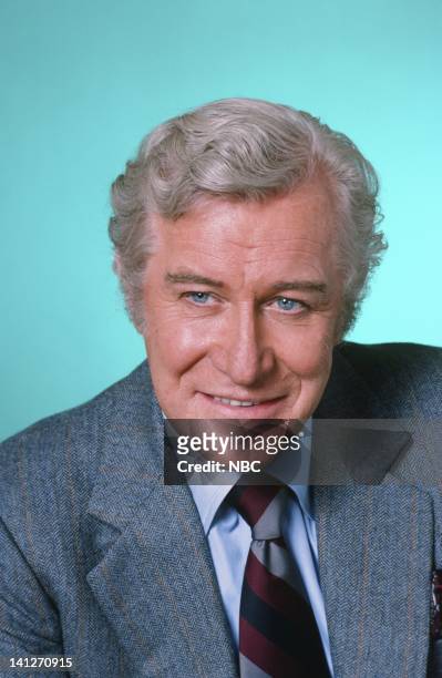Season 3 -- Pictured: Edward Mulhare as Devon Miles -- Photo by: Gary Null/NBCU Photo Bank