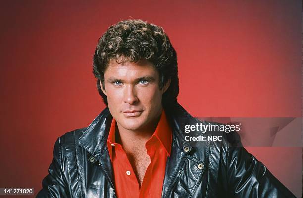 Season 3 -- Pictured: David Hasselhoff as Michael Knight -- Photo by: Gary Null/NBCU Photo Bank