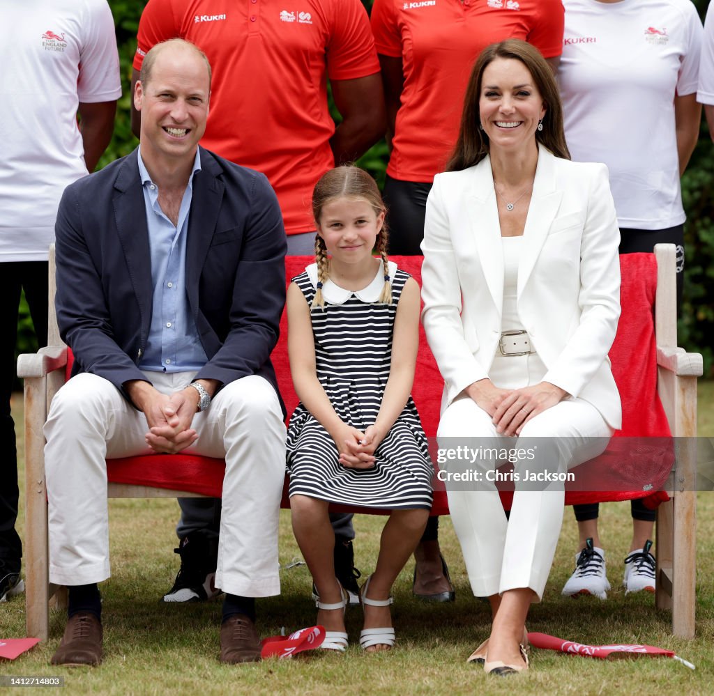 Members Of The British Royal Family Attend The Commonwealth Games