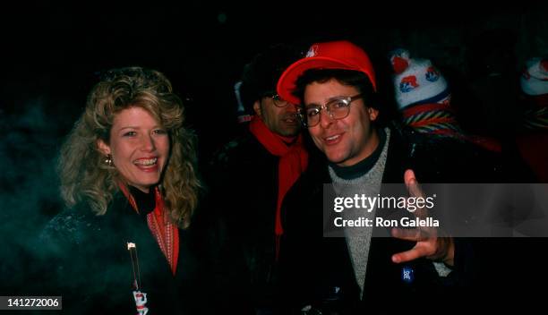 Kelly Stafford and Judd Nelson at the The Pepsi Celebrity Ski Invitational Corination & Queens Ball, Mt. Saint Anne, Quebec, Mt. Saint Anne.