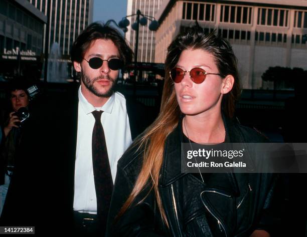 Judd Nelson and date at the ACLU Dinner Benefit, Century Plaza Hotel, Century City.