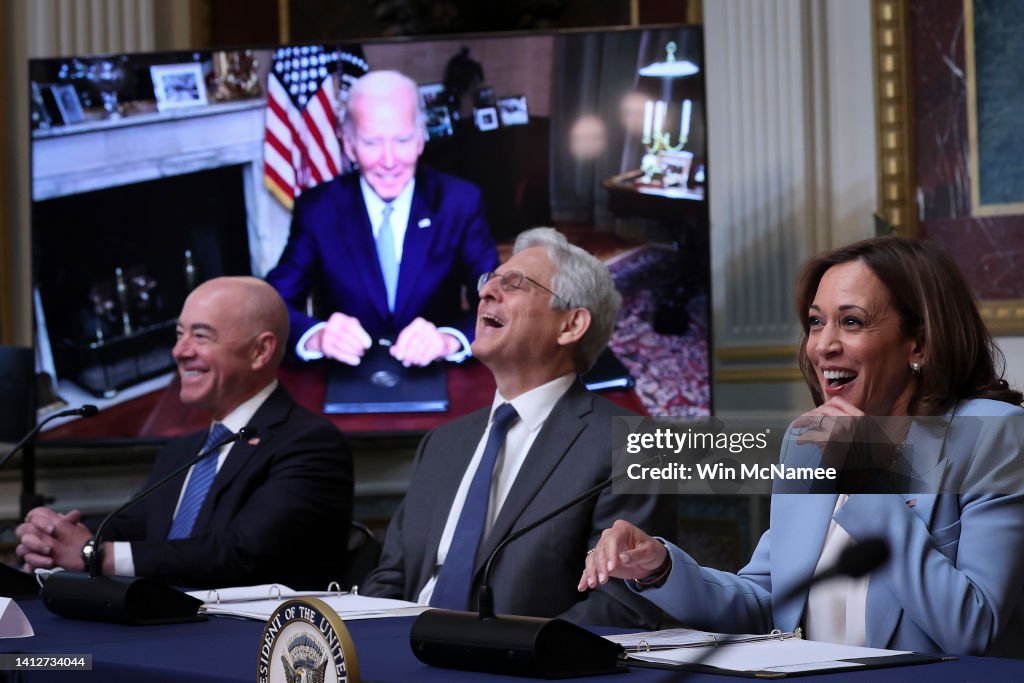 President Biden Delivers Virtual Remarks To The Task Force On Reproductive Rights