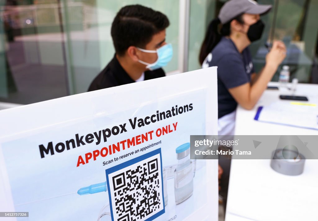 Monkeypox Vaccination Site Opens In West Hollywood, CA