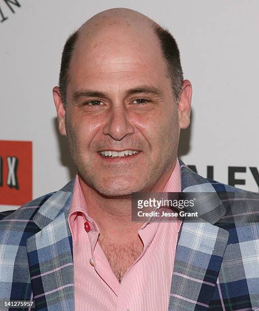 Writer Matthew Weiner attends The Paley Center for Media's PaleyFest 2012 Honoring 'Mad Men' at Saban Theatre on March 13, 2012 in Beverly Hills,...