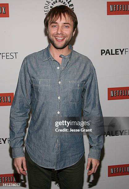 Actor Vincent Kartheiser attends The Paley Center for Media's PaleyFest 2012 Honoring 'Mad Men' at Saban Theatre on March 13, 2012 in Beverly Hills,...