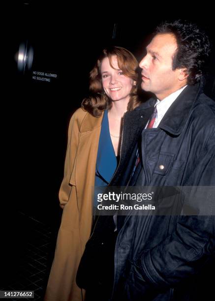 Lea Thompson and Howard Deutch at the Premiere of 'Working Girl', 20th Century Fox Studios, Century City.