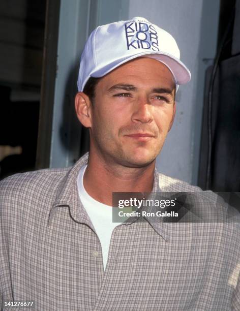 Luke Perry at the 2nd Annual Kids for Kids Family Carnival Benefit Elizabeth Glaser Pediatric AIDS Foundation, Industria Superstudio, New York City.