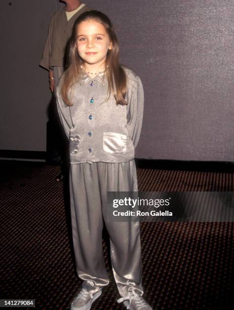 Mae Whitman at the NY Premiere of 'Hope Floats', Cinema 2, New York City.