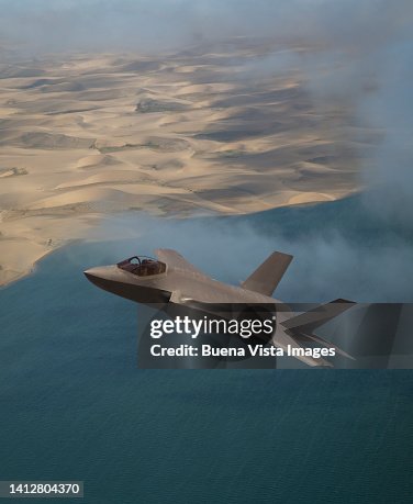 Namibia Army Jet Flying Over The Skeleton Coast High-Res Stock Photo ...