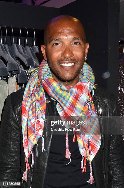 Olivier Dacourt attends the 'Jamila & Jam' Exhibition Launch At L'Eclaireur on March 13 on March 13, 2012 in Paris, France.