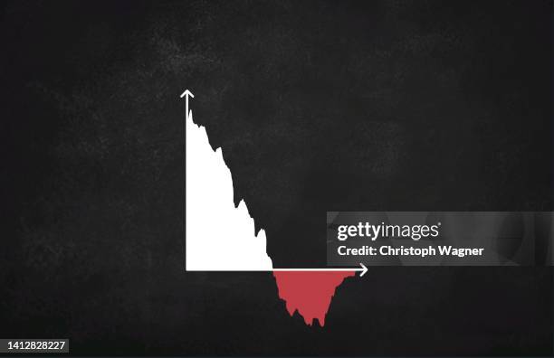 kreide tafel - diagramm - diagramm foto e immagini stock