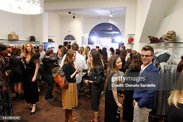 General view at the launch of Decades For Modern Vintage Shoe Collaboration With Gilt.com at Decades on March 13, 2012 in Los Angeles, California.