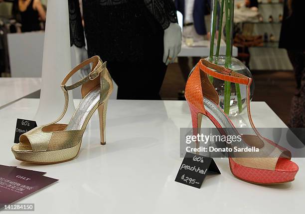 General view at the launch of Decades For Modern Vintage Shoe Collaboration With Gilt.com at Decades on March 13, 2012 in Los Angeles, California.