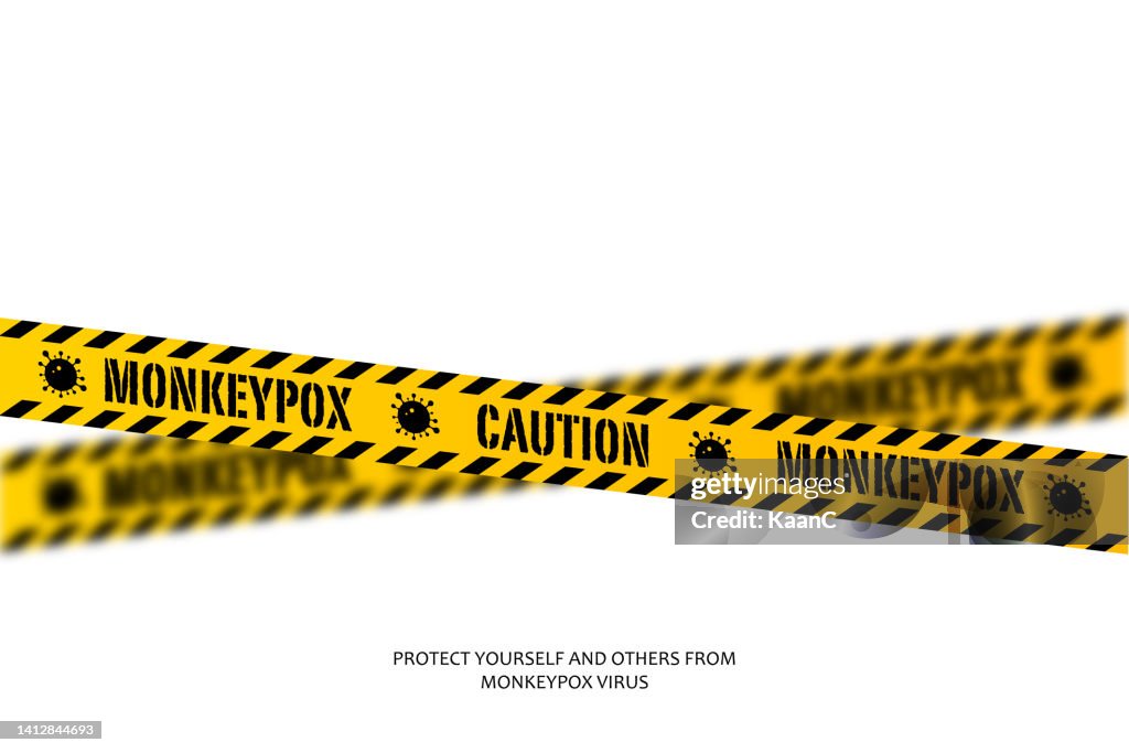 Monkey Pox Ribbon Monkeypox Virus Vector Stock Illustration High-Res Vector Graphic ...