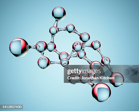 Glass molecular structure Glass molecular structure