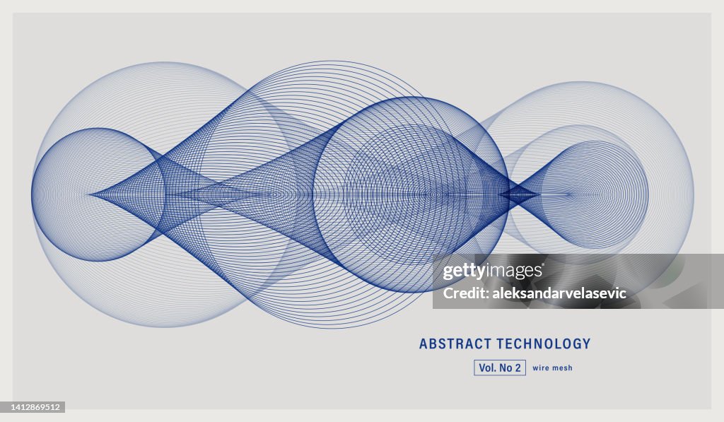 Abstract Technology Background