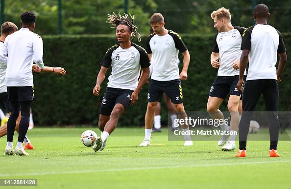 Southampton Training and Press Conference Southampton Training and Press Conference