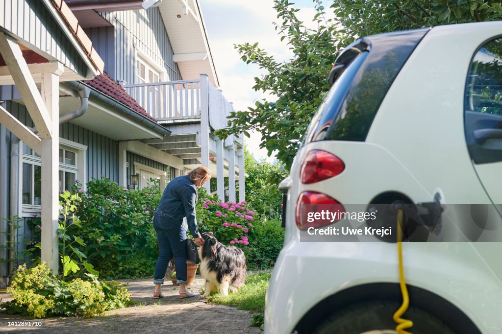 Electric car charging