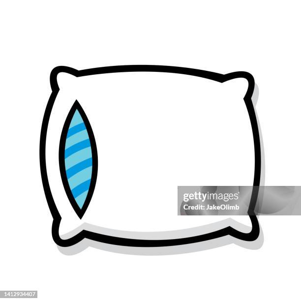 pillow doodle 7 - pillow vector stock illustrations