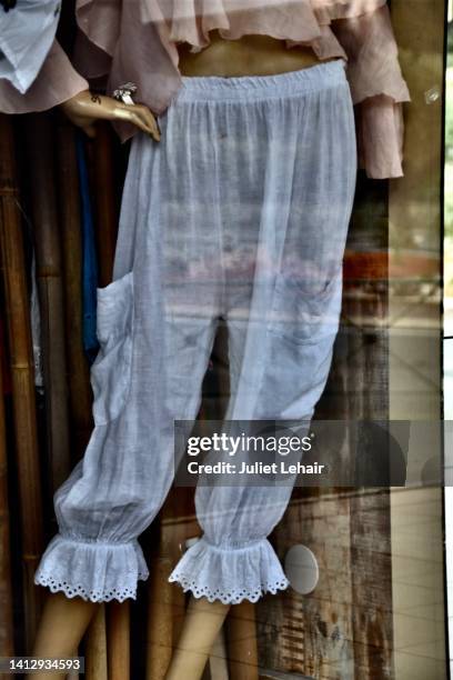 "oh la la": glorious bloomers. - french knickers stock pictures, royalty-free photos & images