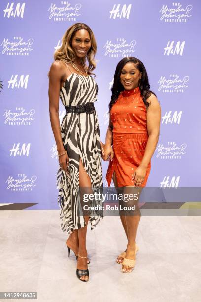 Actress Dominique Jackson and Elle Moxley H&M and the Marsha P. Johnson Institute partner for the second year to celebrate LGBTQ+ youth with "Fresh...