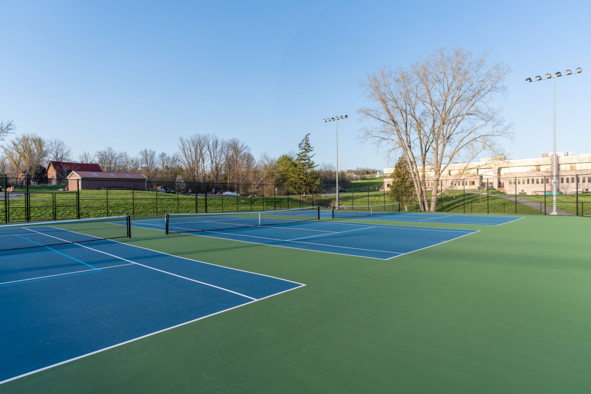 tennis court summer