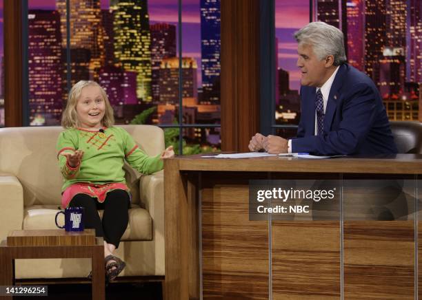 Episode 3425 -- Pictured: Actress Maria Lark during an interview with host Jay Leno on August 29, 2007 -- Photo by: Paul Drinkwater/NBCU Photo Bank