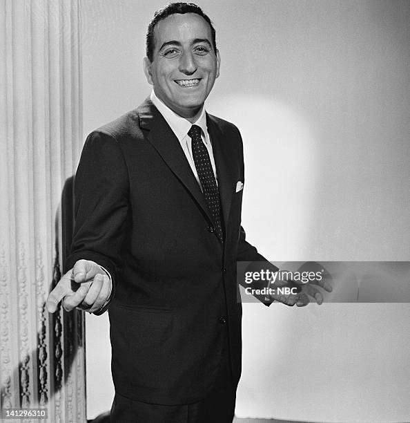 Aired 5/31/59 -- Pictured: Singer Tony Bennett -- Photo by: NBCU Photo Bank
