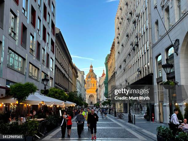 St. Stephen's Basilica is seen on June 17, 2022 in Budapest, Hungary.