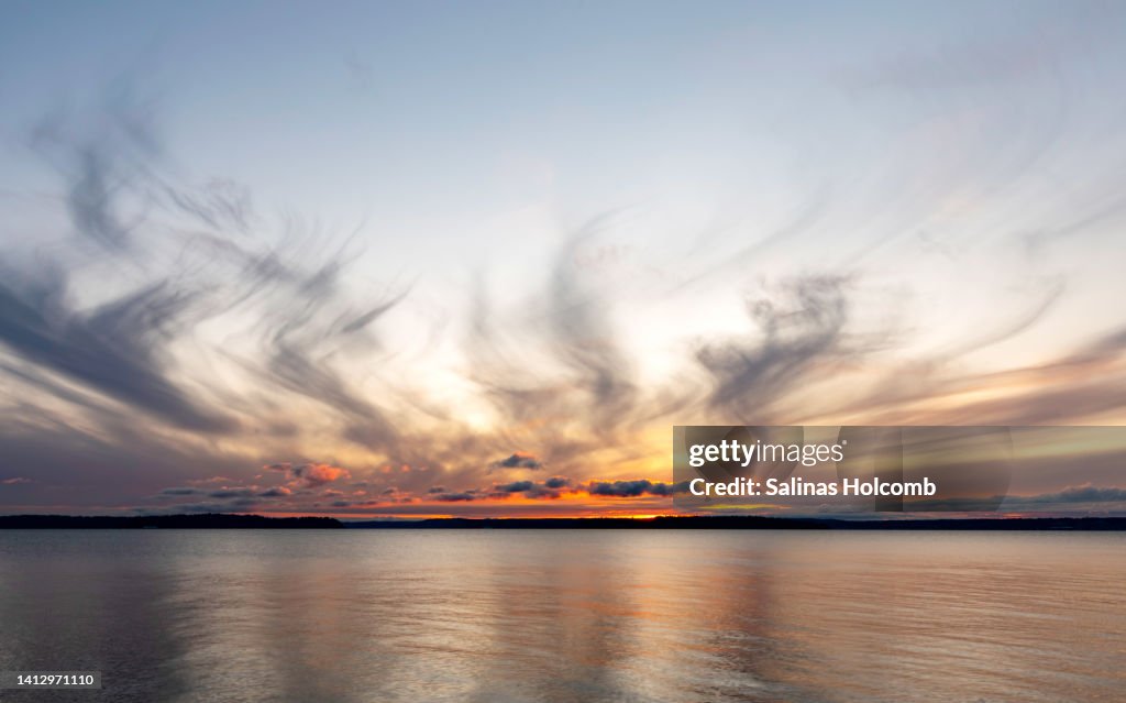Whispering skies